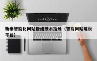 桐城新泰智能化网站搭建技术指导（智能网站建设平台）